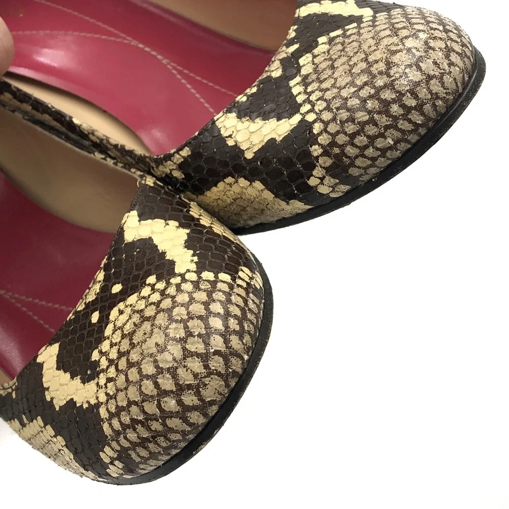 Kate Spade Snakeskin Heels